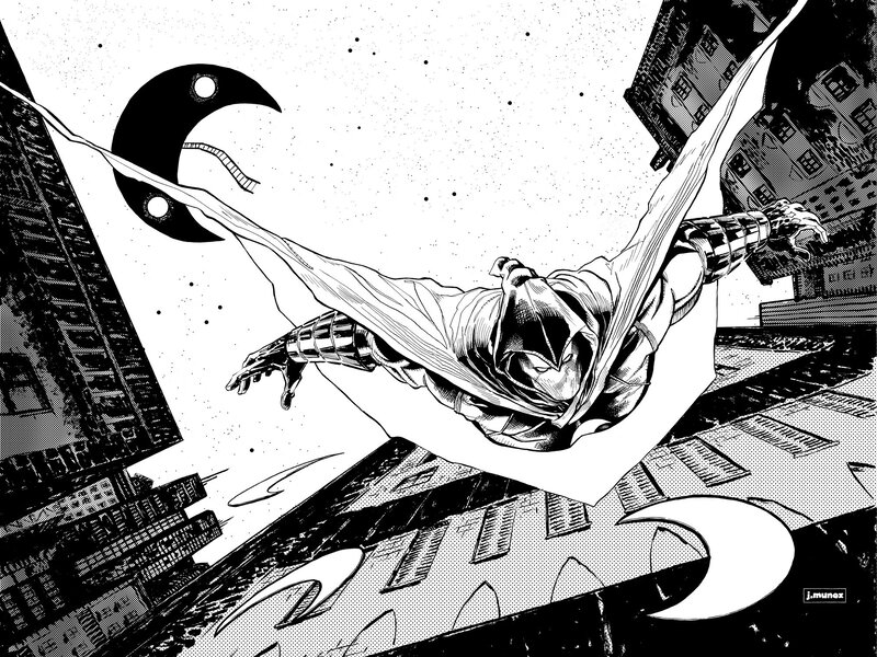 Moon Knight Flying