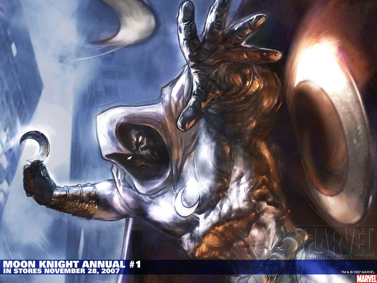 Moon Knight in action
