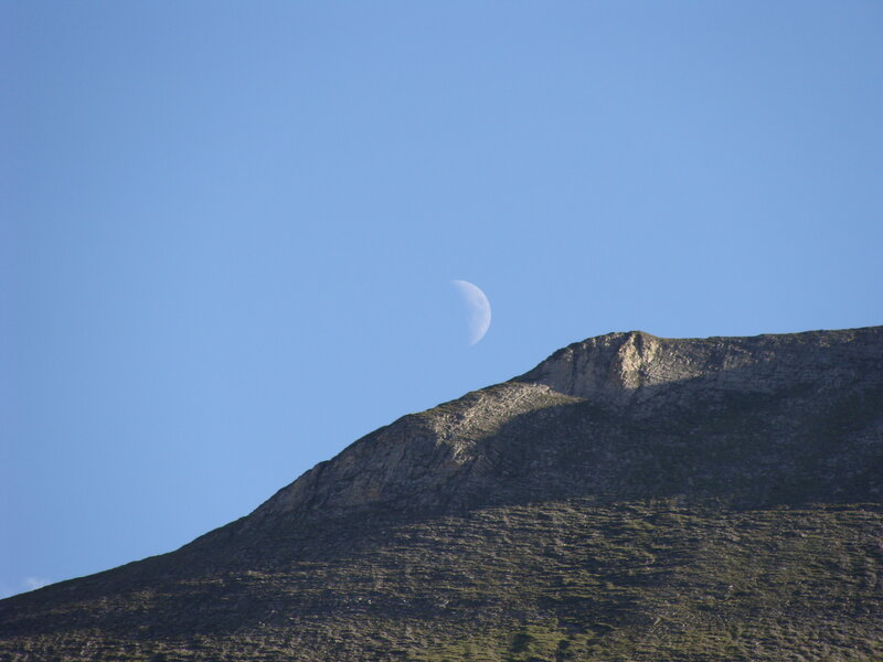 Moon over Mountain