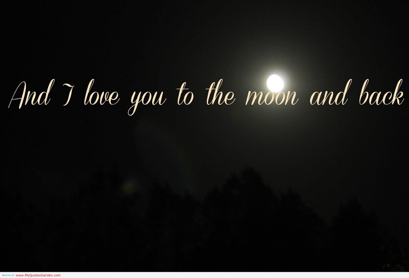 Moon over Trees — Black