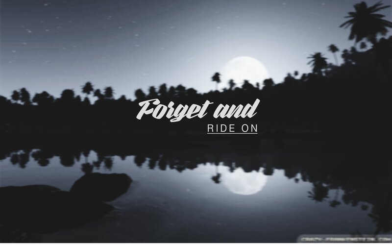 Moon over Water — Black, Serene, Night, Photograph