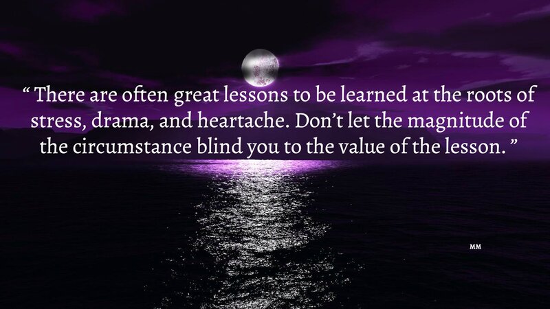 Moon over Water — Purple, Dramatic