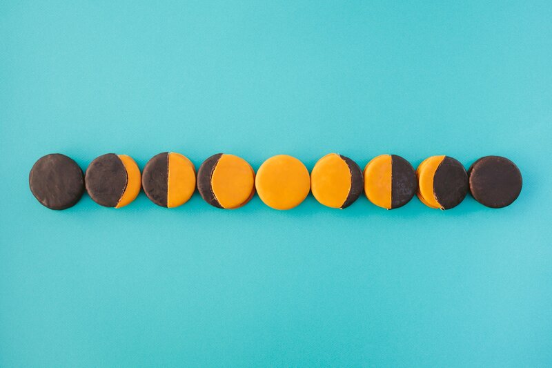 Moon Phase Cookies