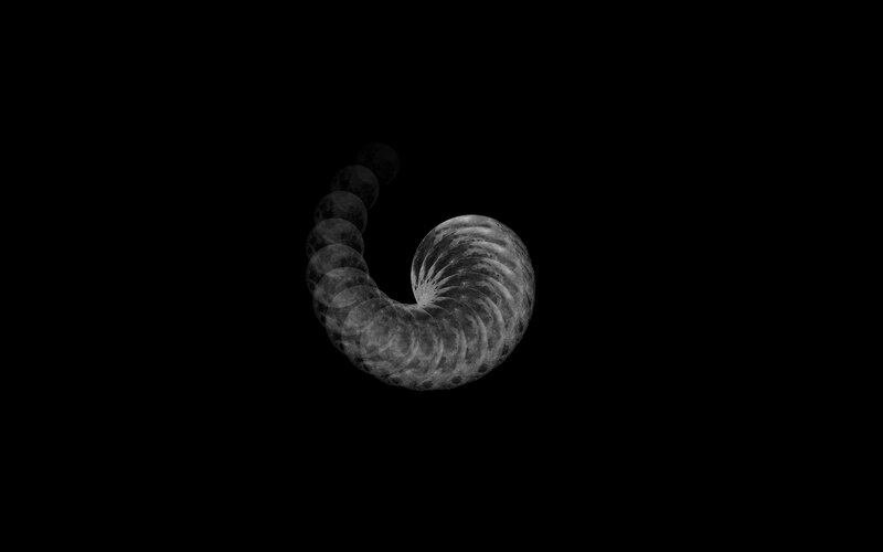 Moon Phases Spiral