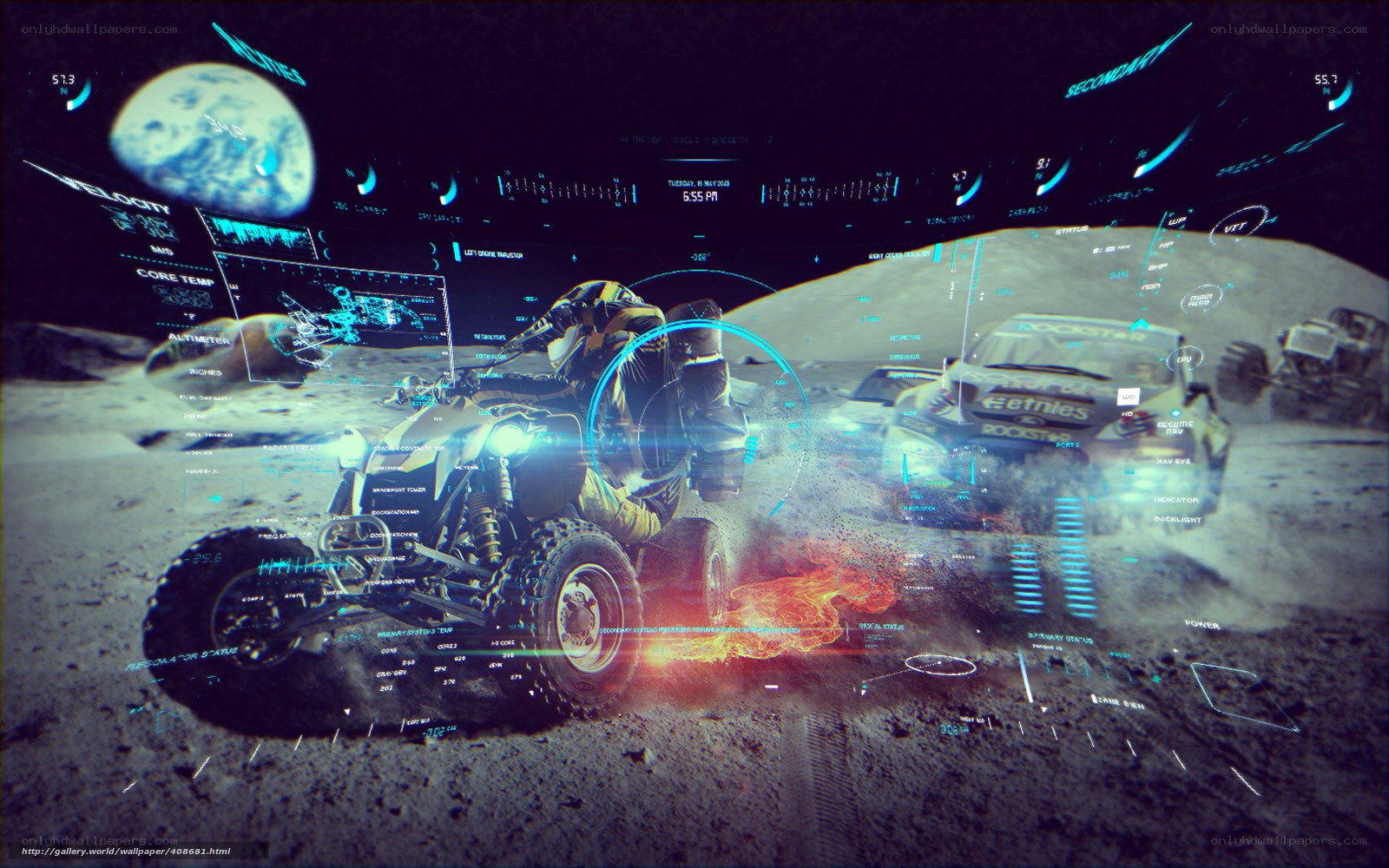 Moon Rover Race