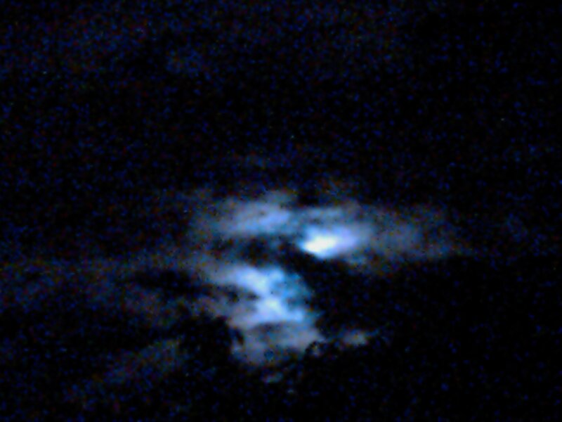 Moon Through Clouds — Black, Dark, Night, Photograph, Night Sky