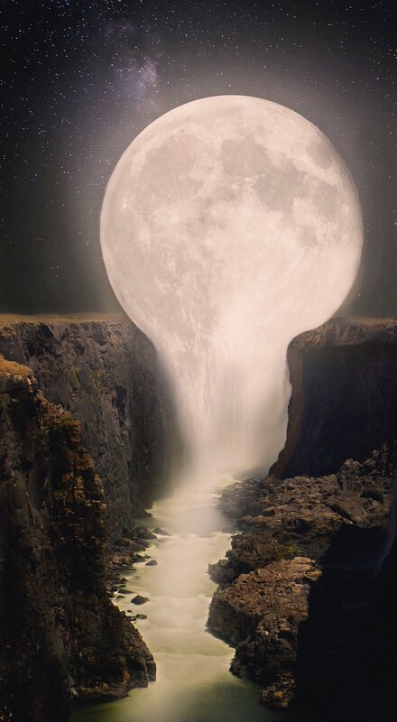 Moon Waterfall