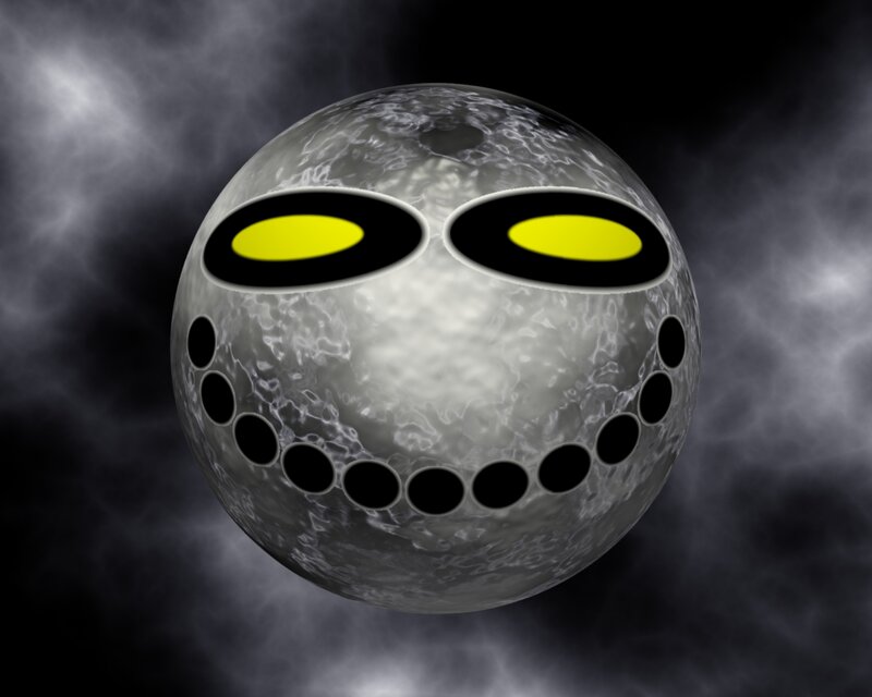 Moon with Face