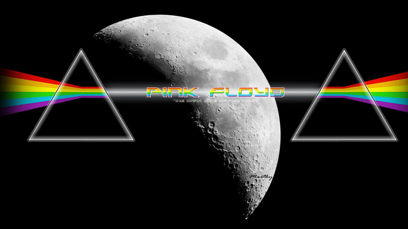 Moon with Rainbow Prism