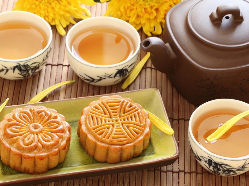 Mooncakes and Tea — Yellow