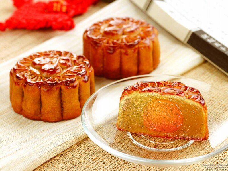 Mooncakes on Table