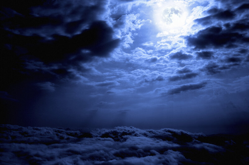 Moonlit Cloudscape