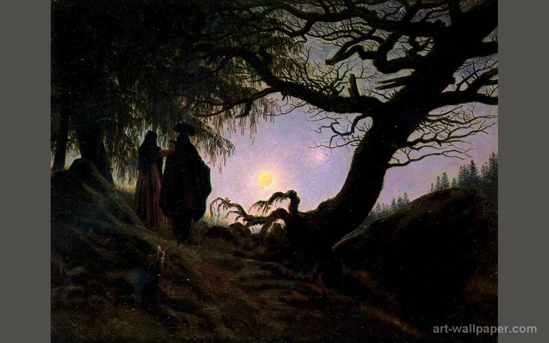 Moonlit Forest Walk