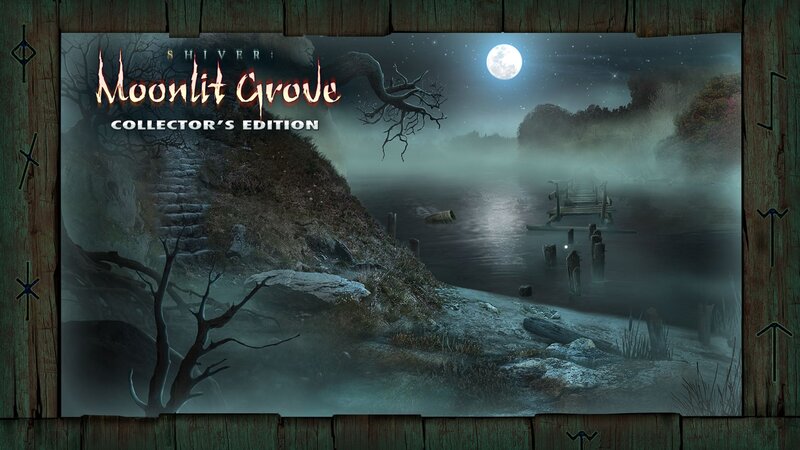 Moonlit Grove Scene