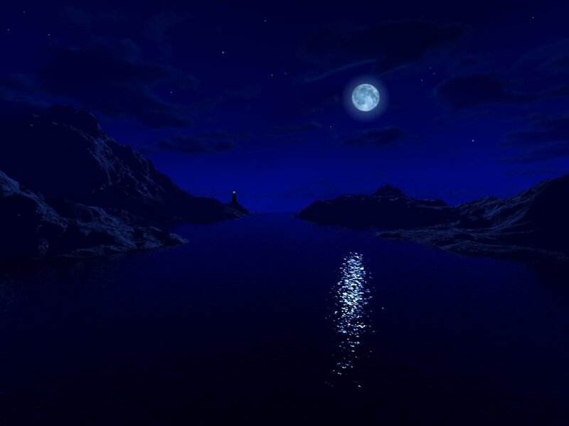 Moonlit Waterway