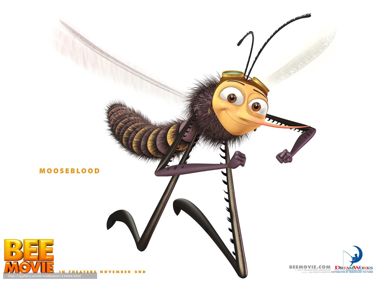 Mooseblood the mosquito character