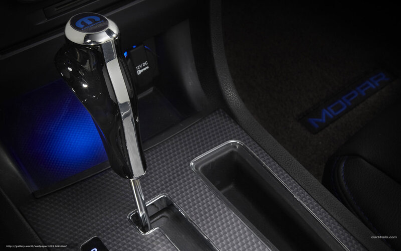 Mopar gear shifter interior