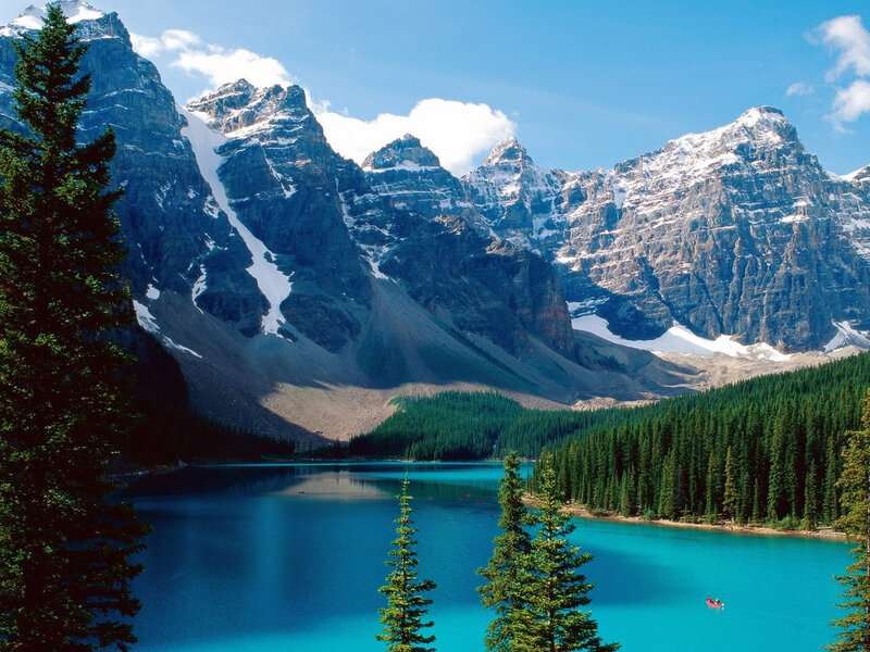Moraine Lake in Banff National Park