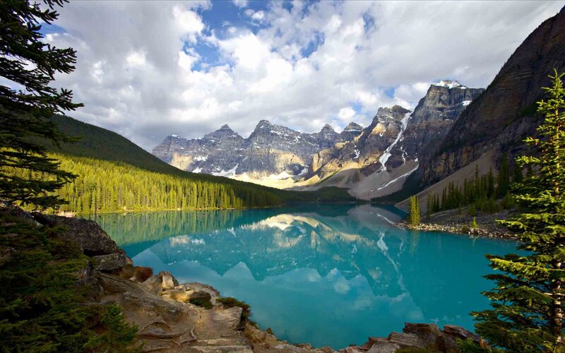 Moraine Lake in Banff National Park