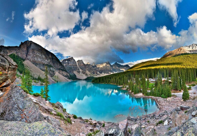 Moraine Lake in Banff National Park