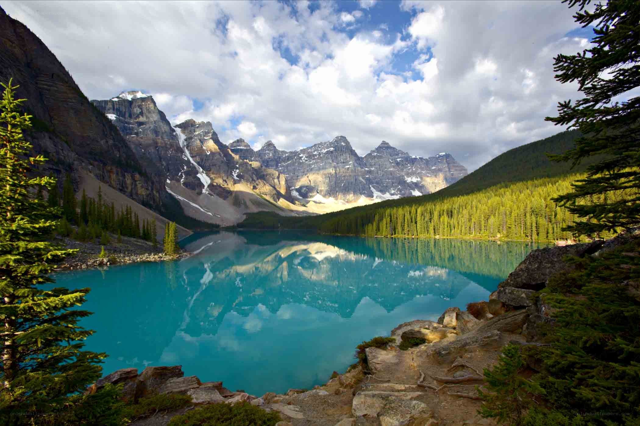 Moraine Lake reflection