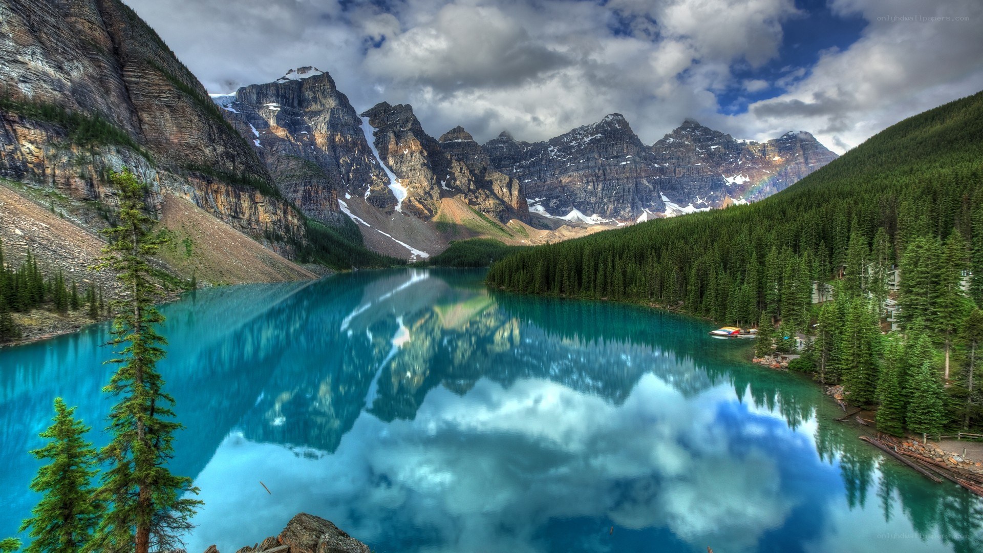 Moraine Lake reflection