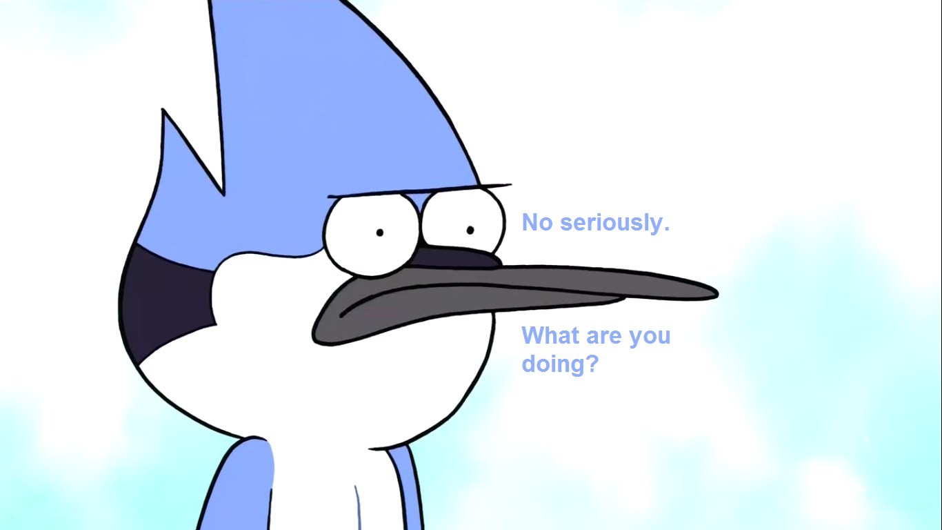 Mordecai from Regular Show
