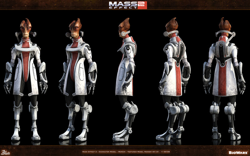 Mordin character model