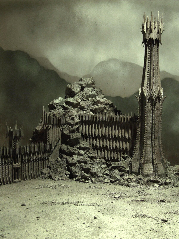 Mordor fortress model