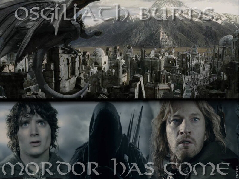 Mordor has come