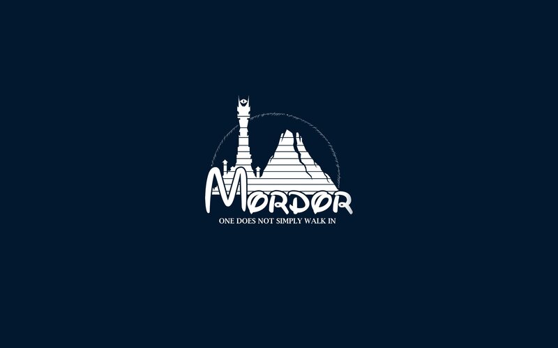 Mordor logo parody