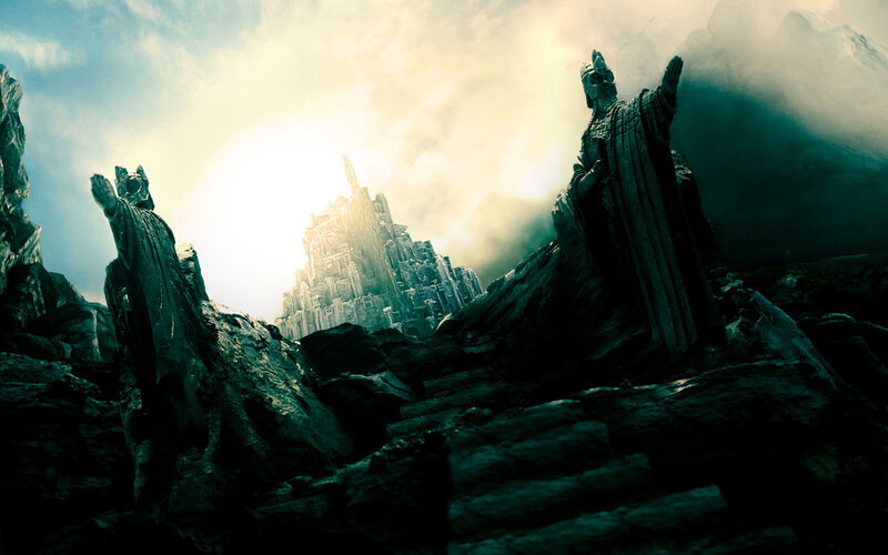 Mordor's dark statues