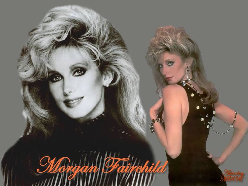 Morgan Fairchild Portrait — Black