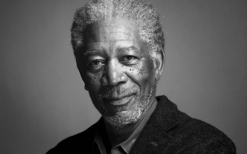 Morgan Freeman portrait