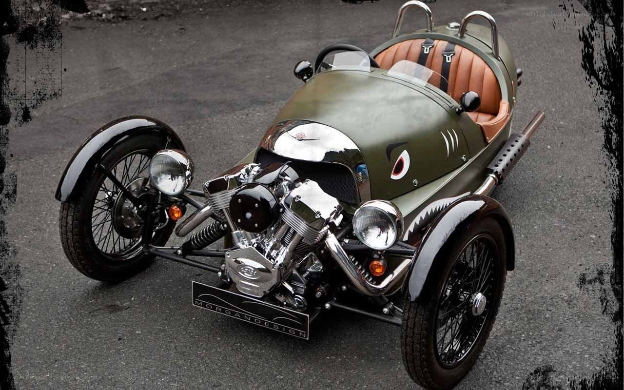Morgan three-wheeler vehicle