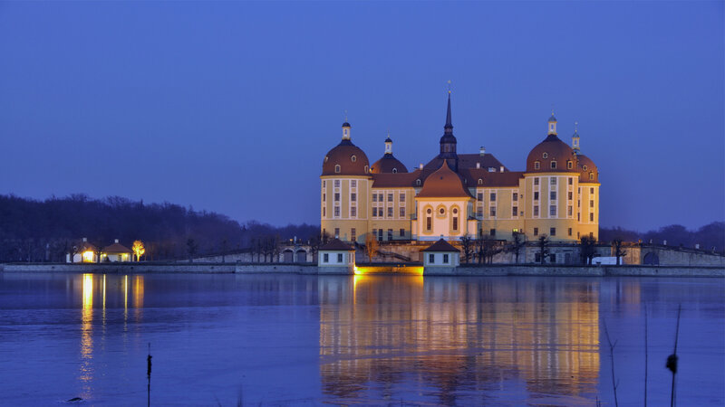Moritzburg Castle — Blue