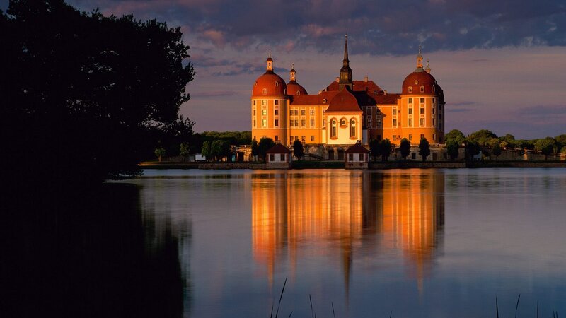 Moritzburg Castle — Orange