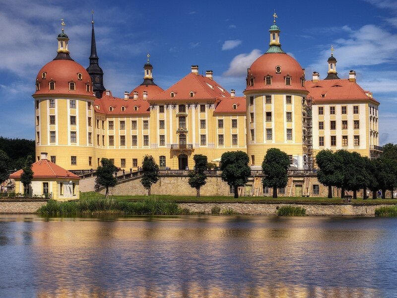 Moritzburg Castle — Yellow