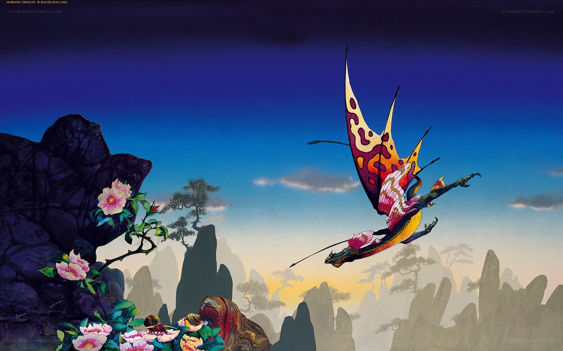 Morning Dragon in Flight