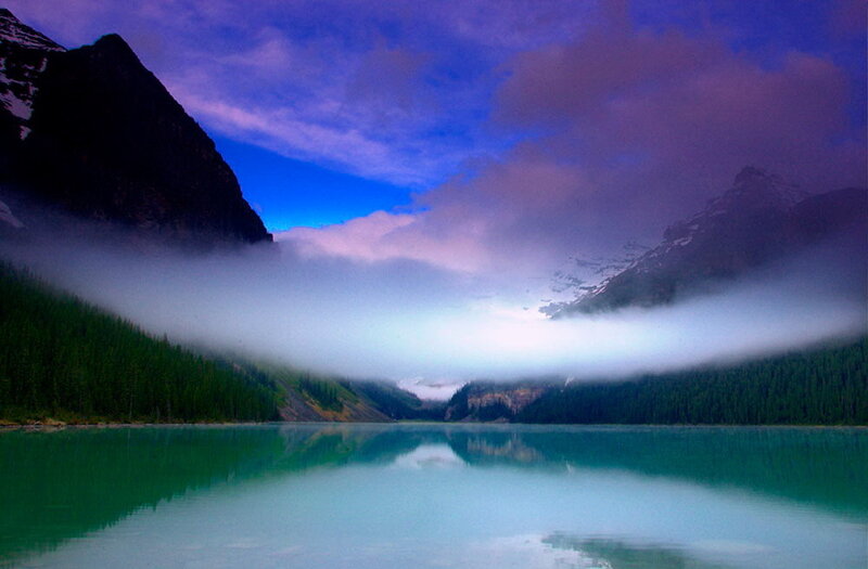 Morning Fog over Lake