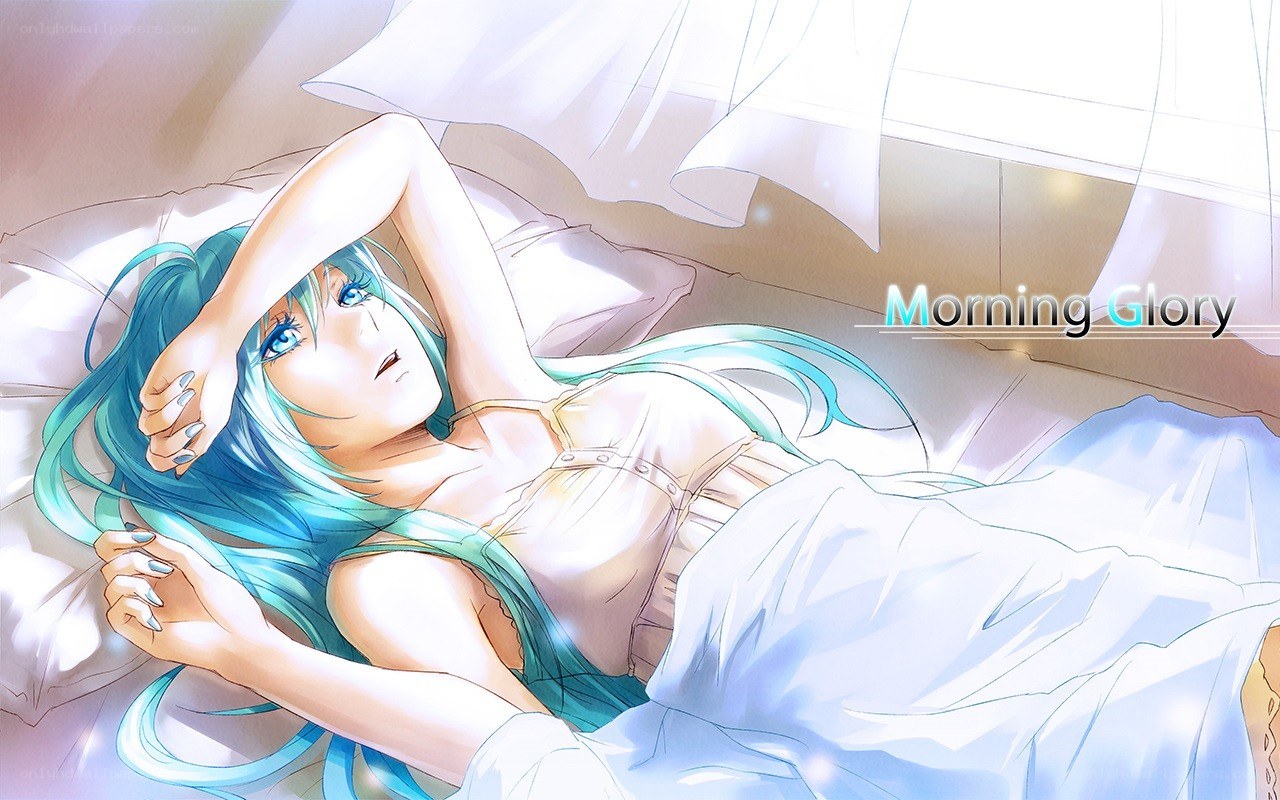 Morning Glory anime scene