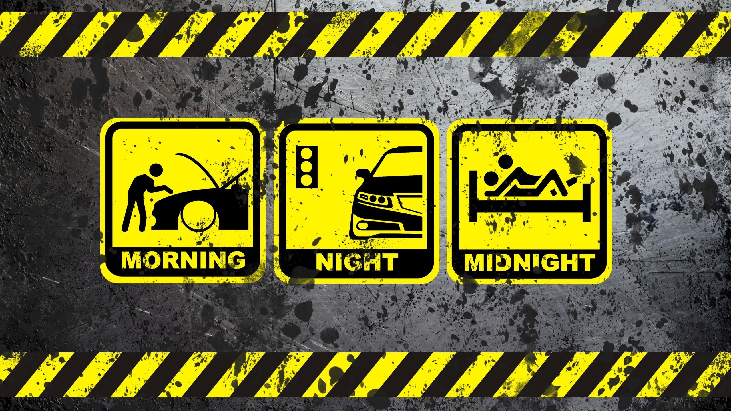 morning night midnight routine
