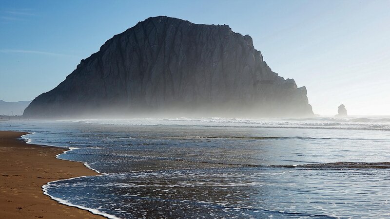 Morro Rock at Beach