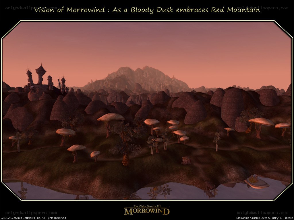 Morrowind at Bloody Dusk
