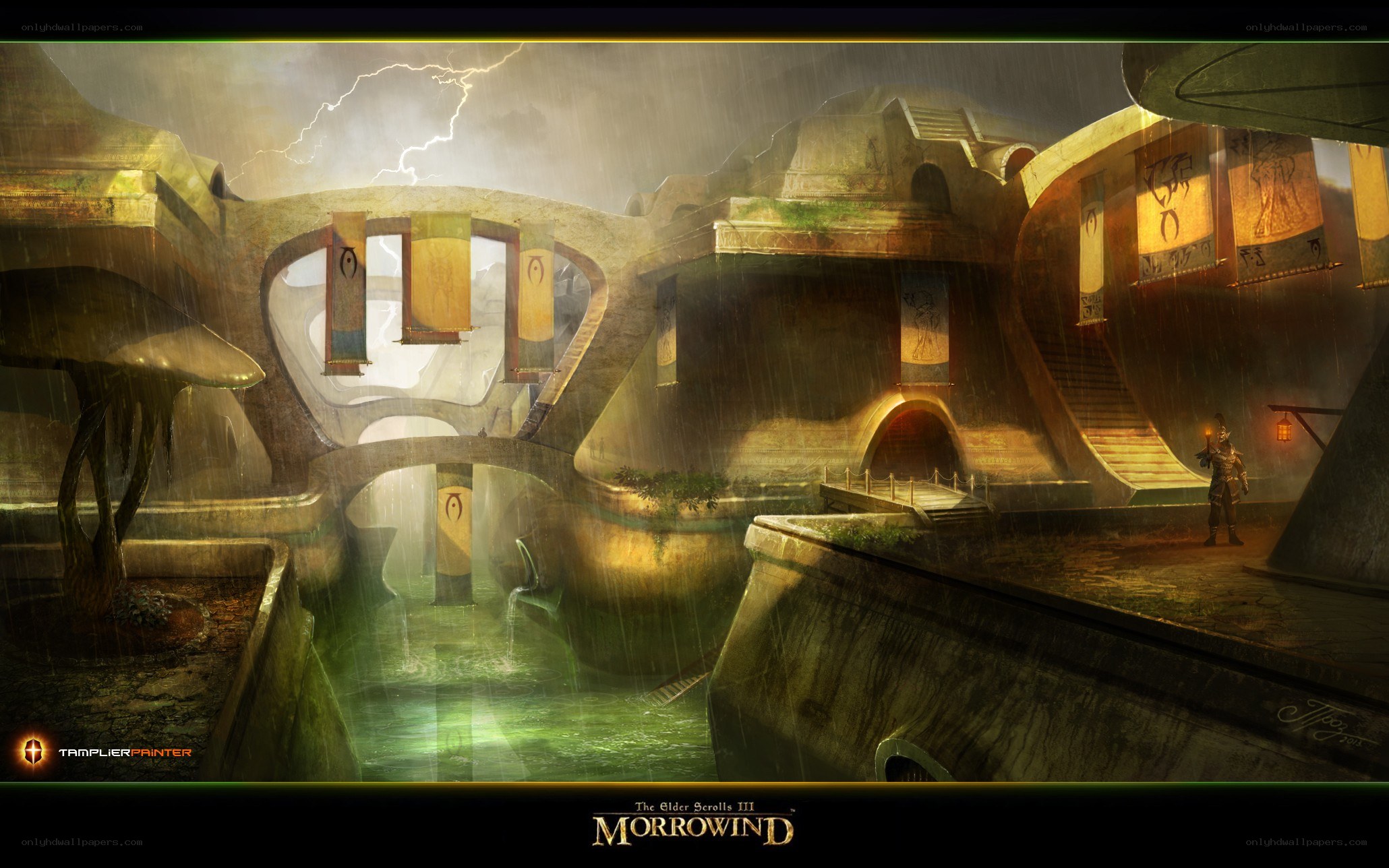 Morrowind city concept art