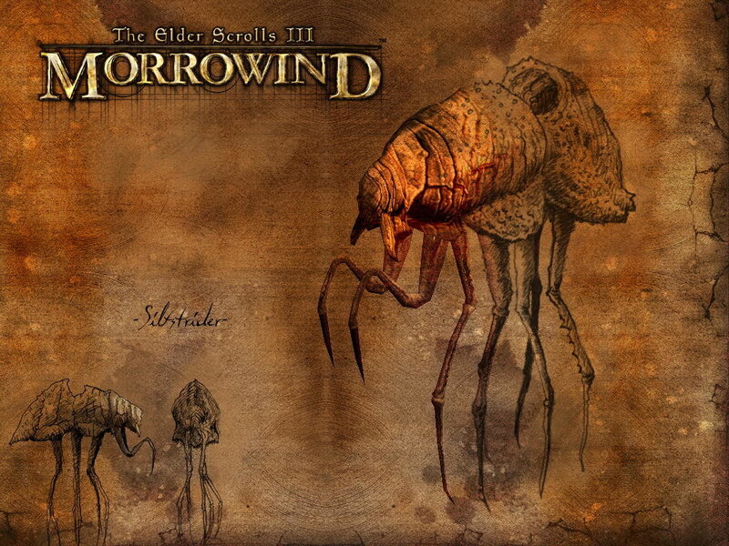 Morrowind creature concept art