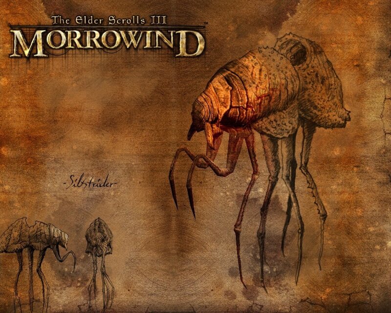 Morrowind creature concept art