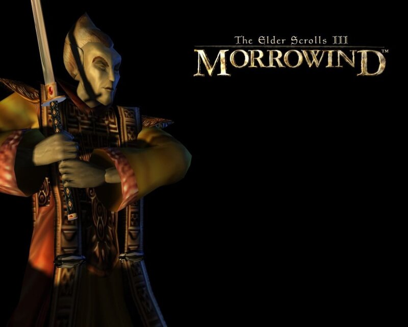 Morrowind game cover art