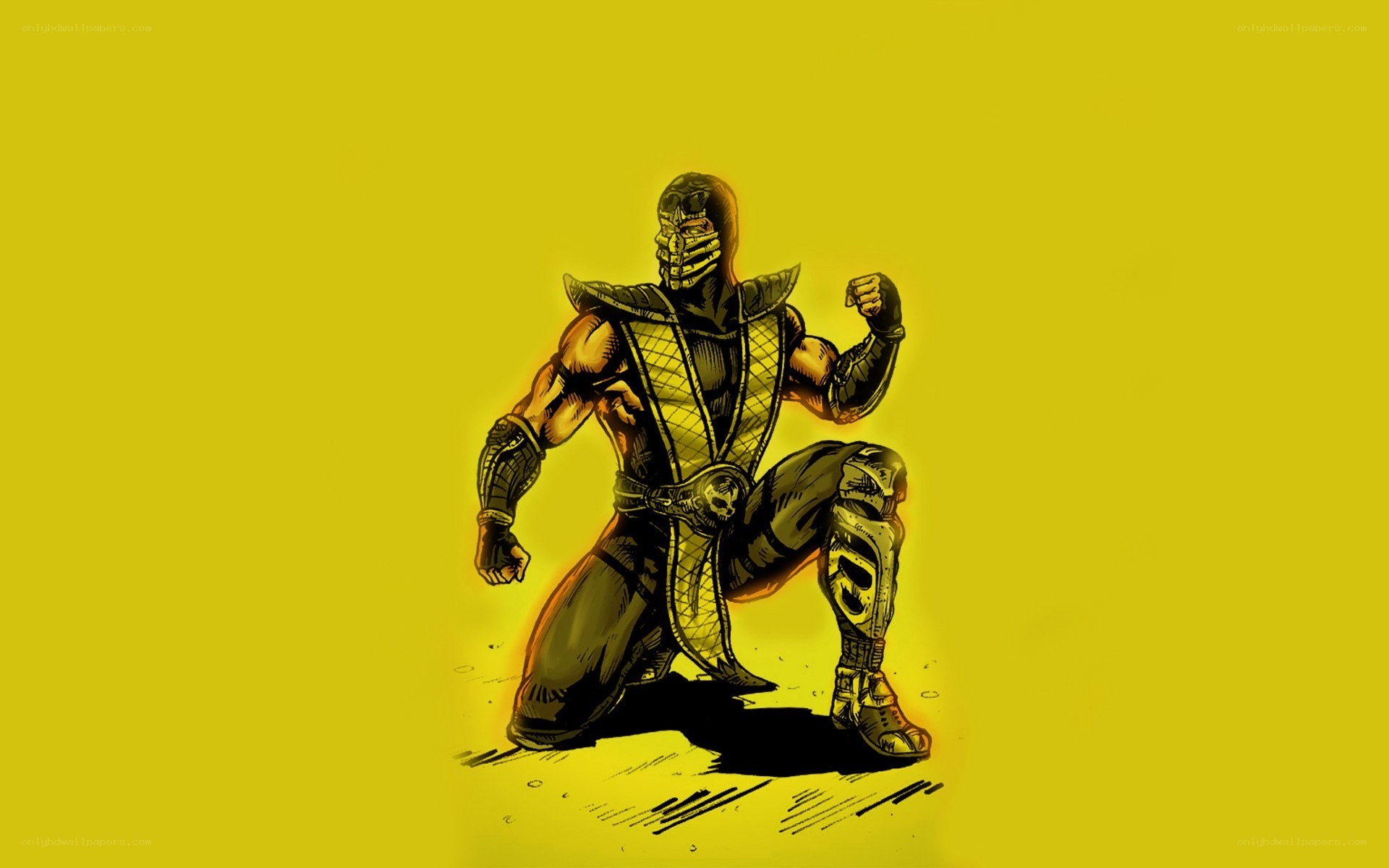 Mortal Kombat character artwork