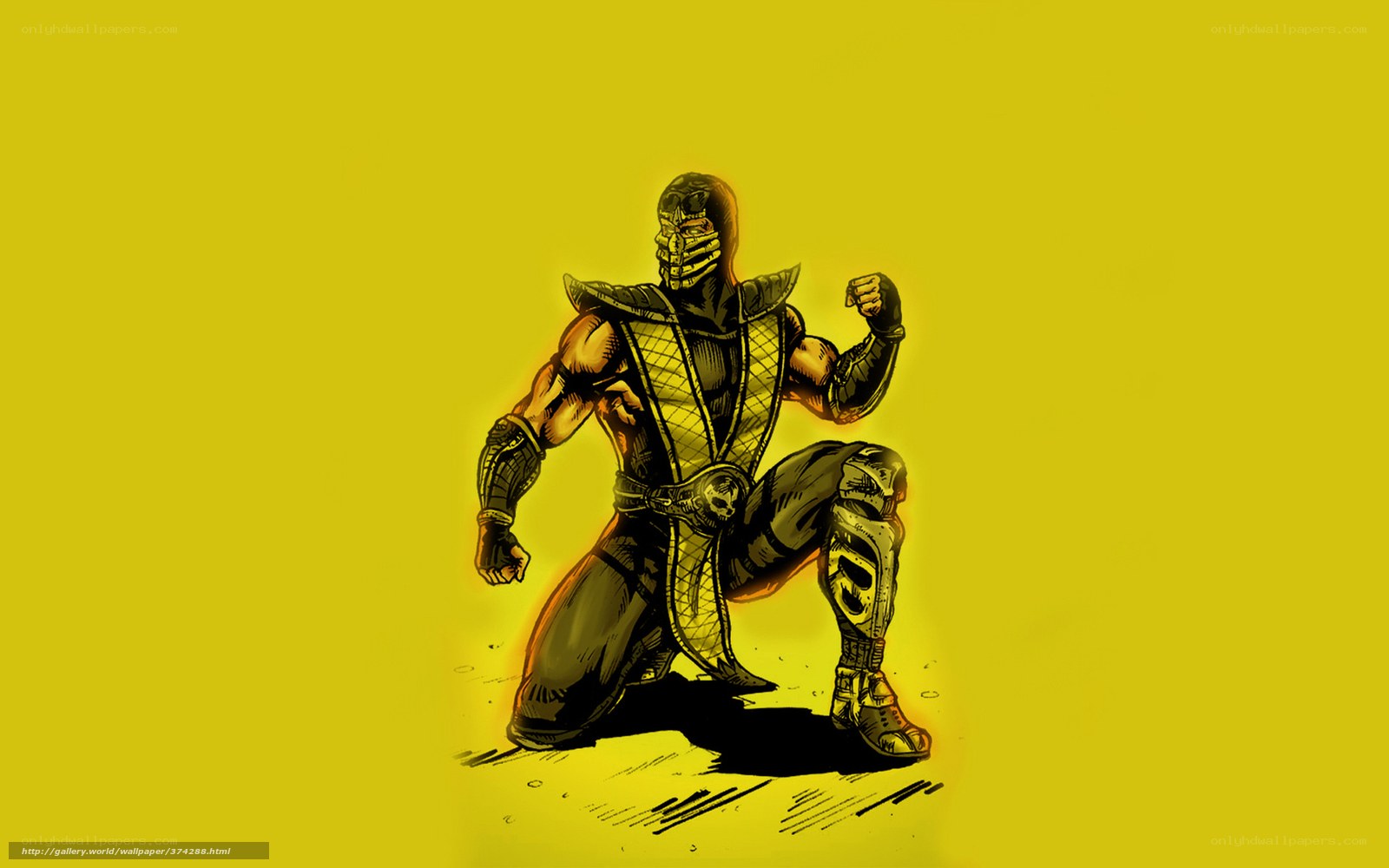 Mortal Kombat character artwork